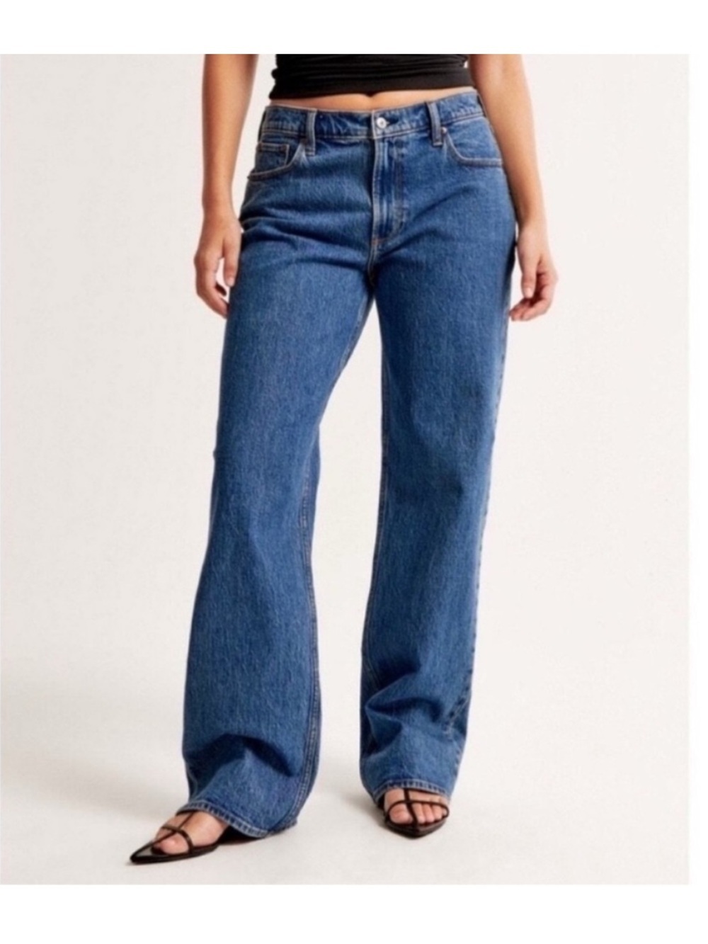 Abercrombie & Fitch The Baggy Low Rise Jeans
